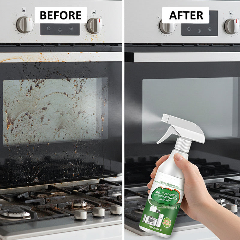 🔥Last Day Sale 50% OFF🔥Fly Cleanse Multi-Purpose Kitchen Grease Cleaner Powerful cleaner for stoves, ovens, microwaves, and Griddles