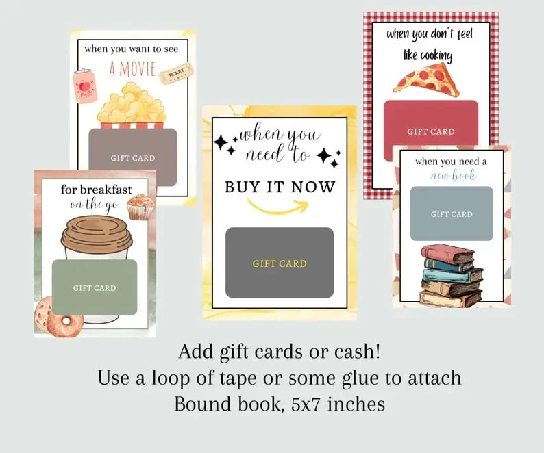 LAST DAY 50% OFF🎄📚Christmas Gift Card Book - 🎁Surprises On Every Page📚Hardcover & Durability Line