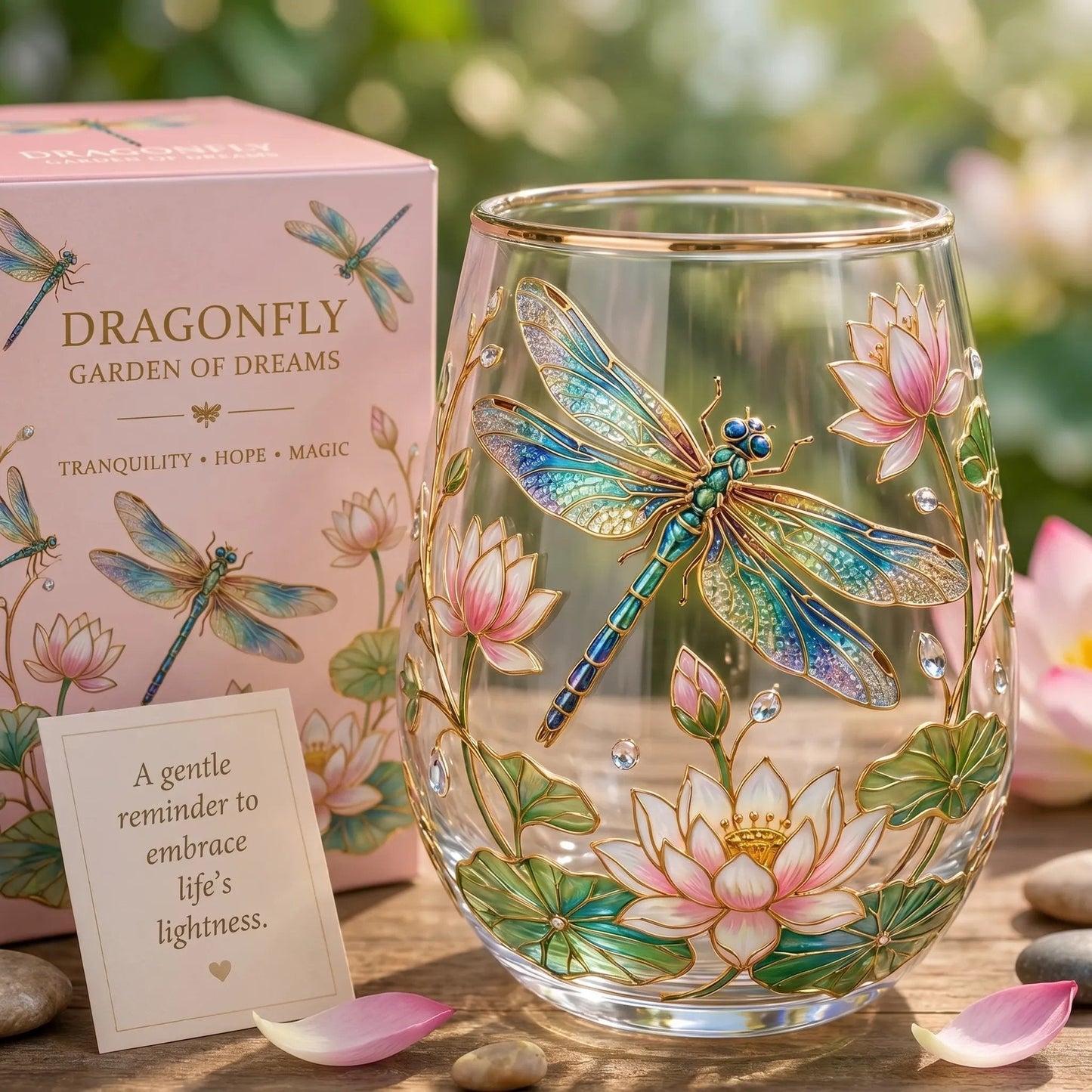 🔥LAST DAY 49% OFF - 🌸🌿 Limited Edition 2026 Garden Morning Bliss Glass Tea Cup☀️☕