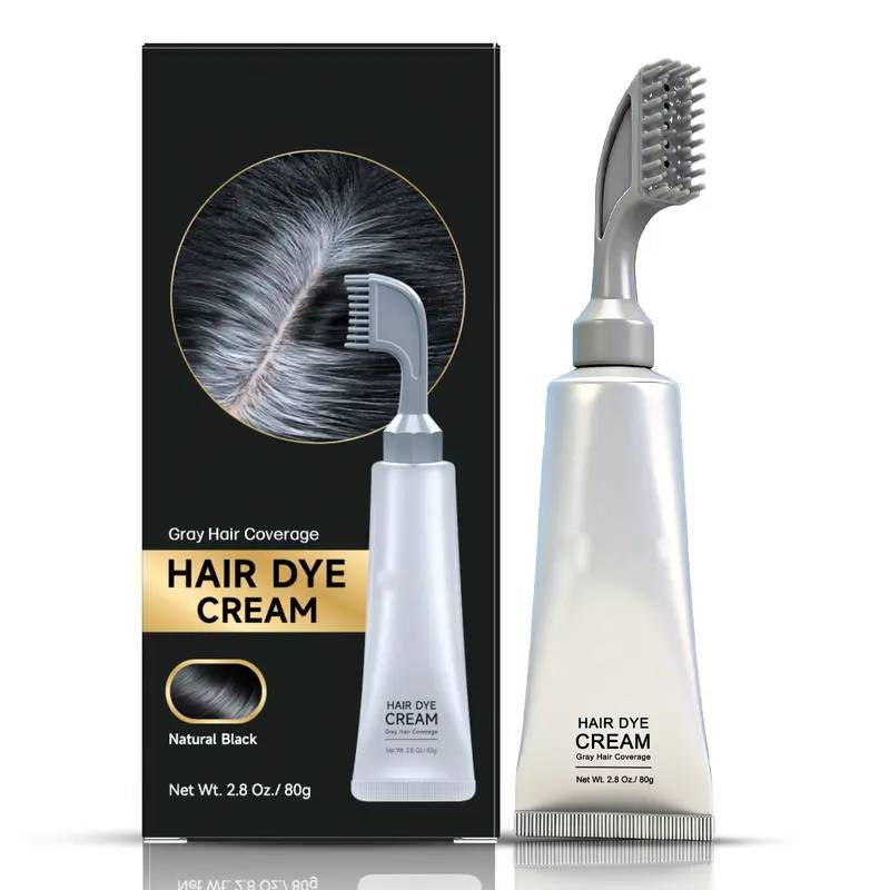 🔥Last Day Sale 50% OFF| Instant Gray Coverage Hair Dye Comb for Men & Women