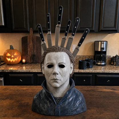 🔥Last Day Sale 50% OFF💀Horror Knife Block