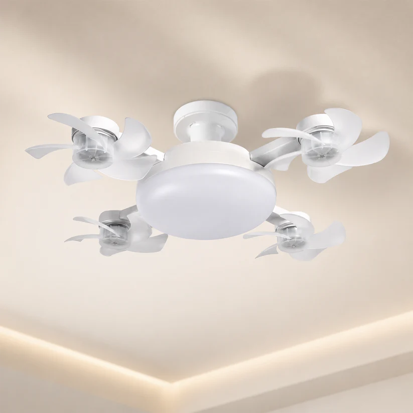 🔥Last Day 50% OFF🌀New E26/E27 Socket Ceiling Fan Light – 2‑in‑1 Silent LED Fan with Remote Control, Energy‑Saving Cooling & Lighting Combo for Home Bedroom