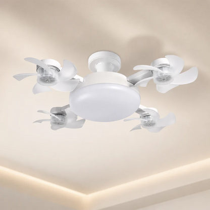 🔥Last Day 50% OFF🌀New E26/E27 Socket Ceiling Fan Light – 2‑in‑1 Silent LED Fan with Remote Control, Energy‑Saving Cooling & Lighting Combo for Home Bedroom