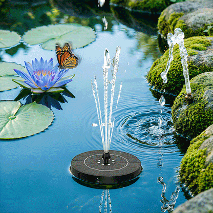 🔥Last Day 50% OFF🦩Turn Your Birdbath Into a Living Oasis — SunSplash Water Fountain 💧🐦