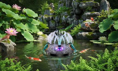 🔥Last Day 50% OFF🦩Turn Your Birdbath Into a Living Oasis — SunSplash Water Fountain 💧🐦