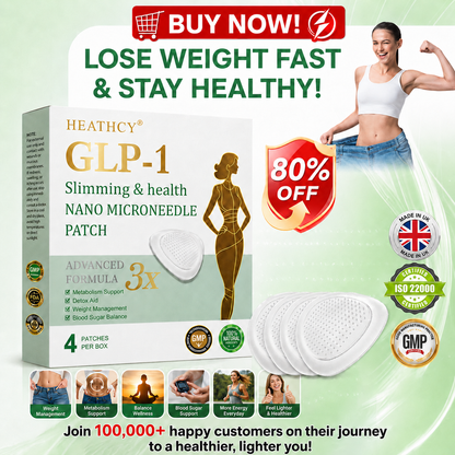 🔥Last Day Sale 50% OFF🔥Heathcy® Nano Microneedle Patch A Simple Once-Daily Patch Designed to Support Weight Management, Metabolism, Appetite Control & Firmer-Looking Skin ✅ No injections · No complicated routines · Just daily wellness support made easy