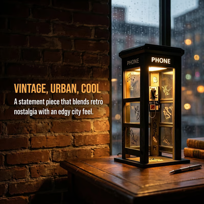 🔥Last Day Sale 50% OFF✨Vintage Phone Booth Ambient Lamp