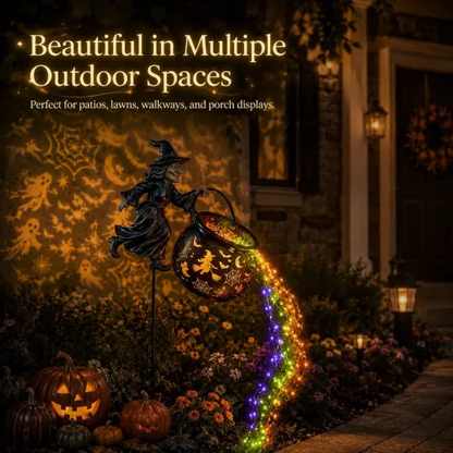 🔥50% OFF Halloween Early Bird Sale 🎃 Halloween Witch Cauldron Garden Light
