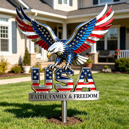 🔥Last Day Sale 50% OFF🦅American Eagle - Commemorative Metal Sign - 250th Anniversary Gift