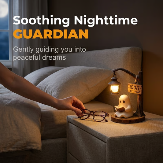 🔥 50% OFF Today 👻 Cute Ghost LED Night Light – Cozy Halloween Home Decor & Gift Idea ✨