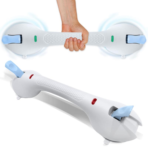 🔥Last Day 50% OFF🔥Miraclable Shower Handles for Elderly, Grab Bars for Bathroom, Anti-Slip Safety Bar with Strong Suction
