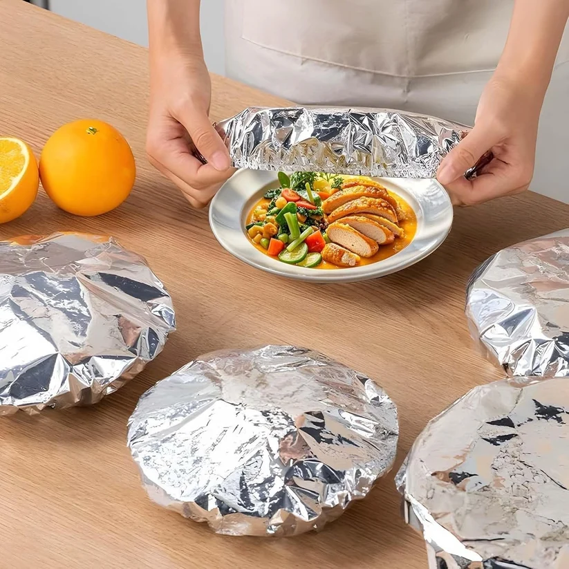 🎁Buy More, Save More 🍽Keep Every Meal Warm Until Everyone Is Ready To Eat - Food-Grade Aluminum Foil Insulation Cover