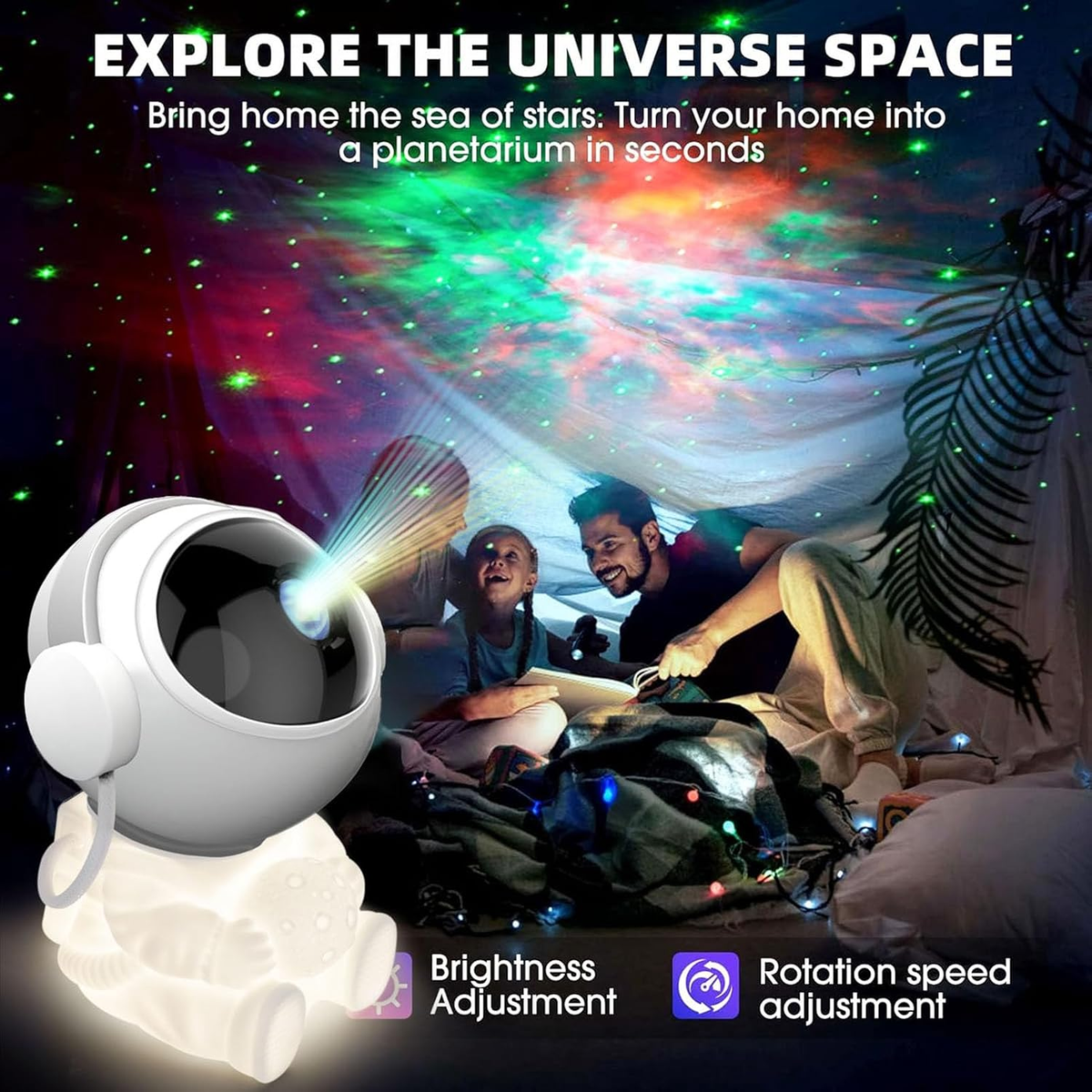 🚀Last Day Sale 50% OFF✨Your Personal Galaxy Projector