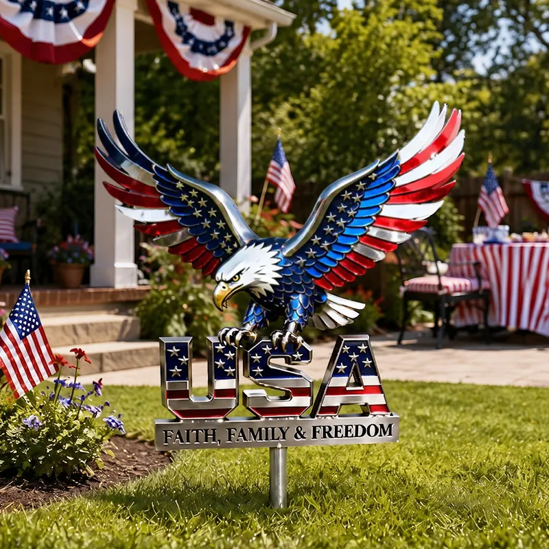 🔥Last Day Sale 50% OFF🦅American Eagle - Commemorative Metal Sign - 250th Anniversary Gift
