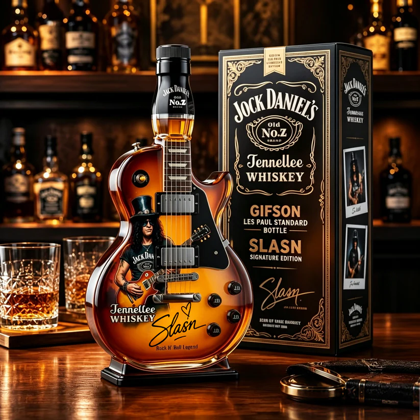 🔥Last Day Sale 50%🥃JD Slash Signature Whiskey Bottle