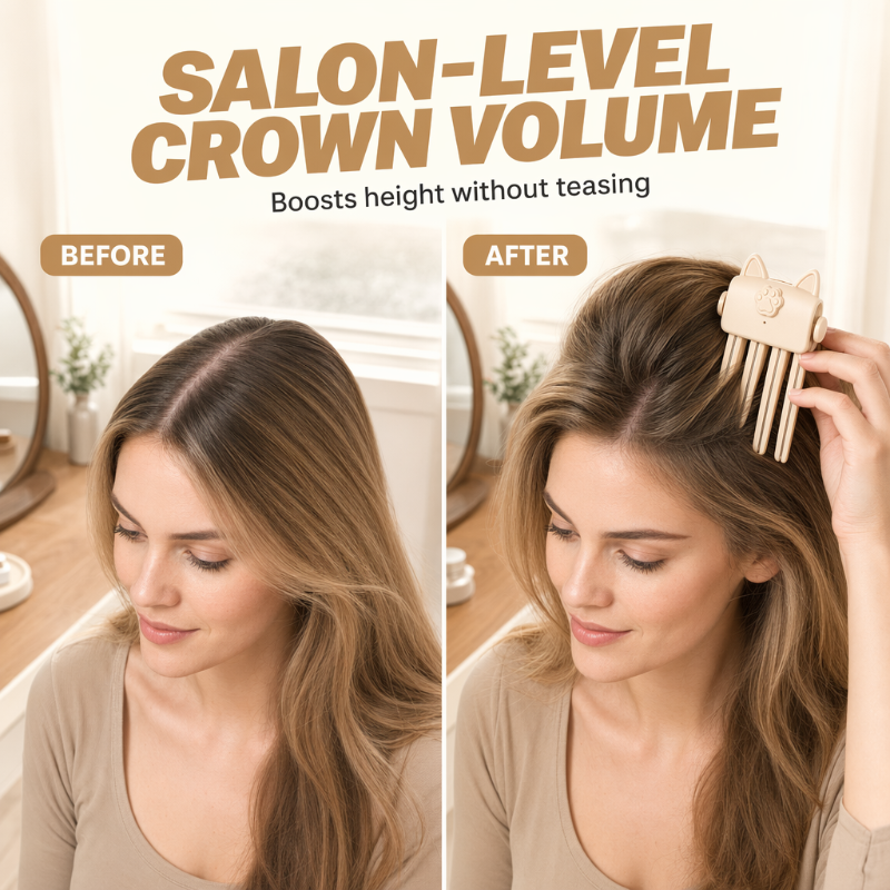 🎀LAST DAY 50% OFF💇 Wireless Heated Root Styler for Instant Hair Volume
