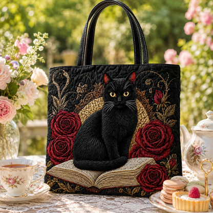 🔥Last Day 50% OFF🐈Bonnie's Handquilted Cat Totes