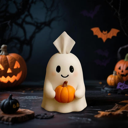 🔥Last Day 50% OFF👻Cute Halloween Pumpkin Ghost Tissue Holder