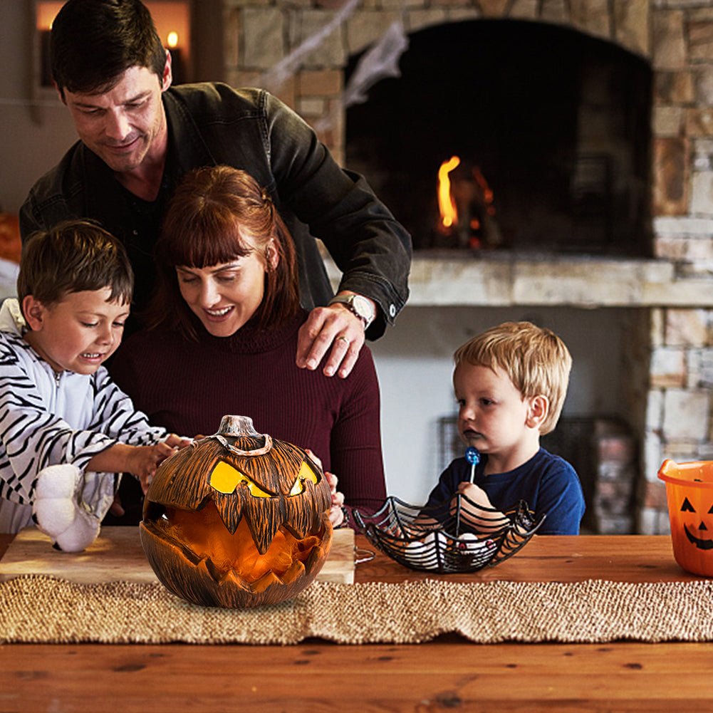 🔥Last Day 50% OFF🎃Hhomeenjoy  Gloween Interactive Halloween Led Pumpkin Lantern