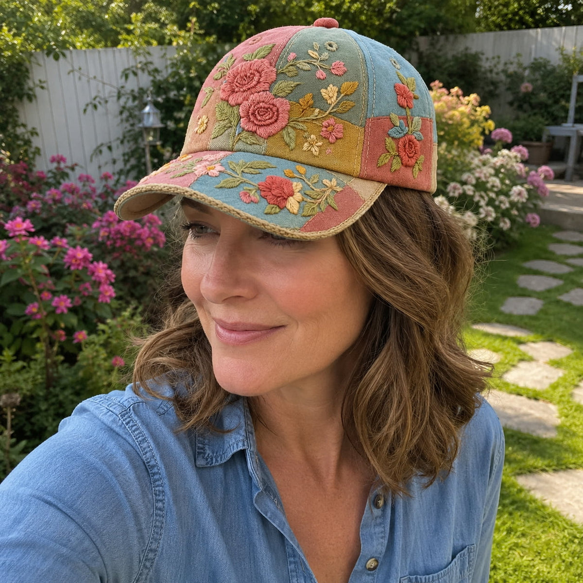 🔥Last Day 50% OFF🌹Embroidered Floral Baseball Cap Collection