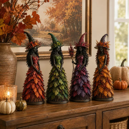 🔥Last Day 50% OFF🧙Enchanted Autumn Witch Figurine (✨2026 Limited Edition)