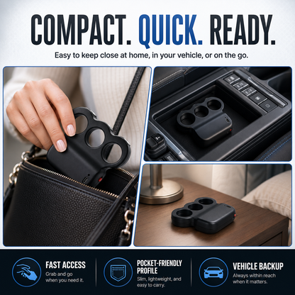 🔥Last Day Sale 50% OFF💥2026 TripleShock Stun Device – Powerful Personal Defense & Deterrent Protection