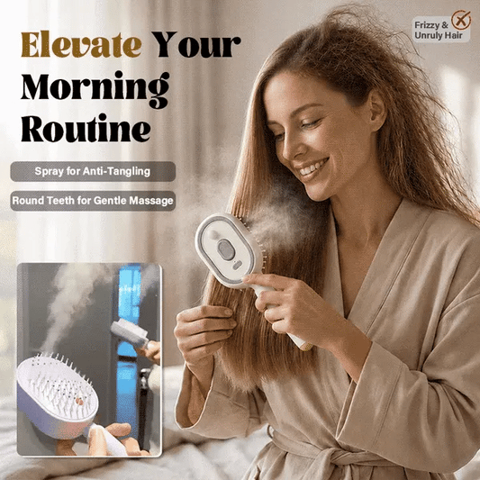 🔥Last Day Sale 50% OFF🔥Electric Spray Air Cushion Massage Comb