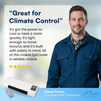 LAST DAY 50% OFF❄️🔥 2-in-1 Wall-Mounted Heater & Air Cooler | Fast Cooling & Heating for Any Room