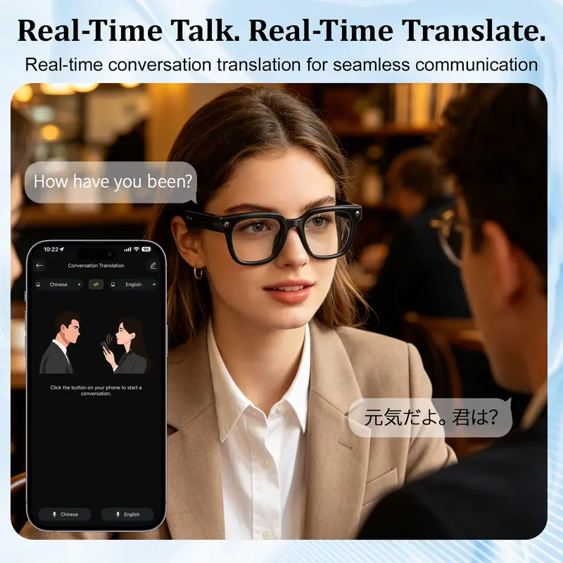 🔥Last Day Sale 50% OFF👓Smart AI Photo Glasses