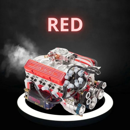 🎉Last Day Promotion 50% OFF🔥Gasoline OHV V8 Small-block Engine Model Kits