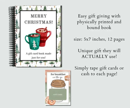 LAST DAY 50% OFF🎄📚Christmas Gift Card Book - 🎁Surprises On Every Page📚Hardcover & Durability Line