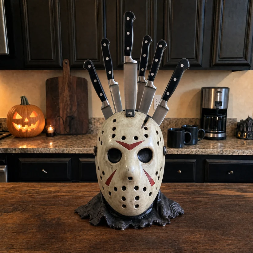 🔥Last Day Sale 50% OFF💀Horror Knife Block