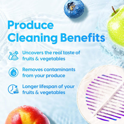 🔥Last Day Sale 50% OFF🍏Meet The World's Smartest Food Cleaner-Portable Fruit And Vegetable Sterilizer
