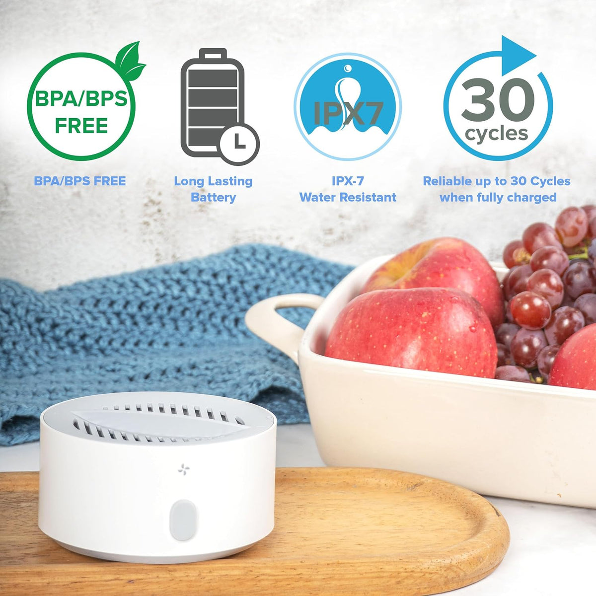 🔥Last Day Sale 50% OFF🍏Meet The World's Smartest Food Cleaner-Portable Fruit And Vegetable Sterilizer