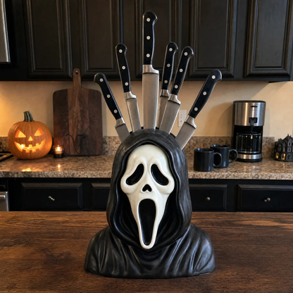 🔥Last Day Sale 50% OFF💀Horror Knife Block
