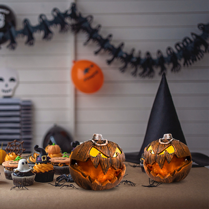 🔥Last Day 50% OFF🎃Hhomeenjoy  Gloween Interactive Halloween Led Pumpkin Lantern