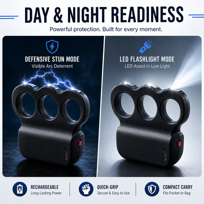 🔥Last Day Sale 50% OFF💥2026 TripleShock Stun Device – Powerful Personal Defense & Deterrent Protection