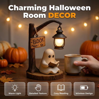 🔥 50% OFF Today 👻 Cute Ghost LED Night Light – Cozy Halloween Home Decor & Gift Idea ✨