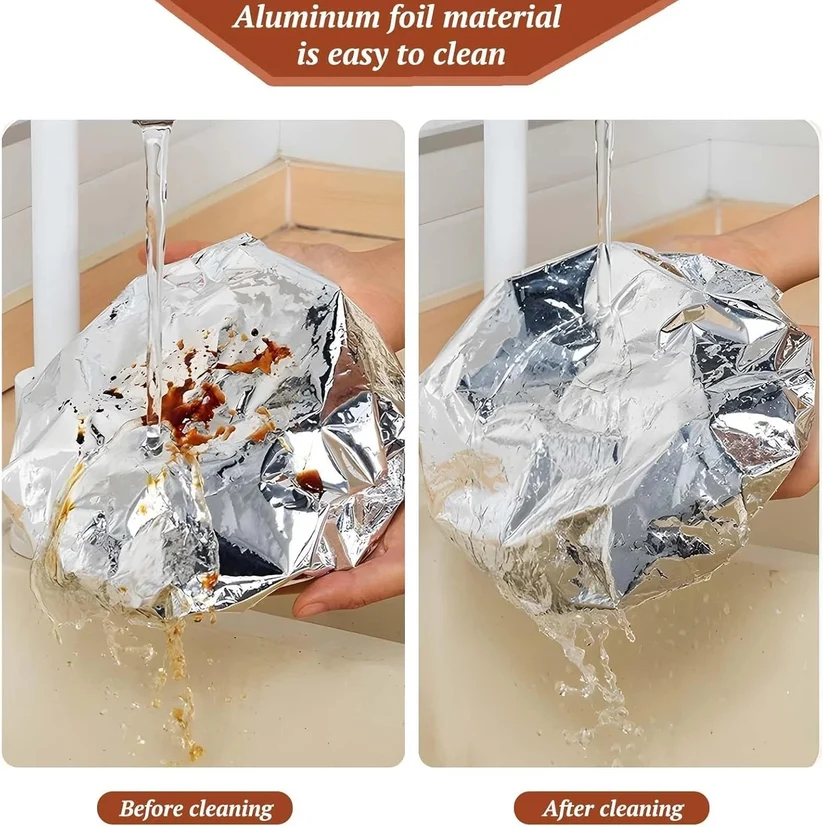 🎁Buy More, Save More 🍽Keep Every Meal Warm Until Everyone Is Ready To Eat - Food-Grade Aluminum Foil Insulation Cover