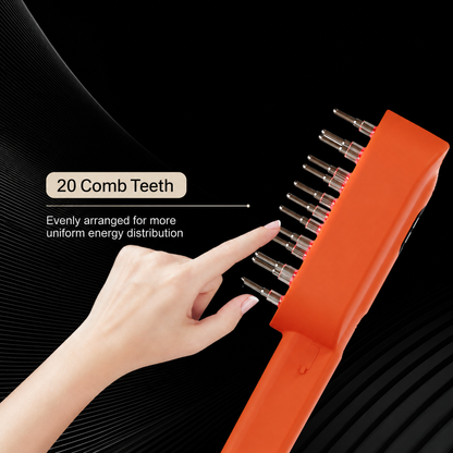 🔥Last Day Sale 50% OFF🔥Heathcy Red & Blue Light Hair Growth Comb with EMS Microcurrent Scalp Massage
