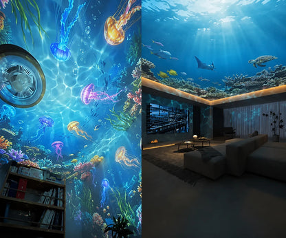 🔥Last Day Sale 50% OFF🌊Smart Holographic Star & Ocean 5D Projector