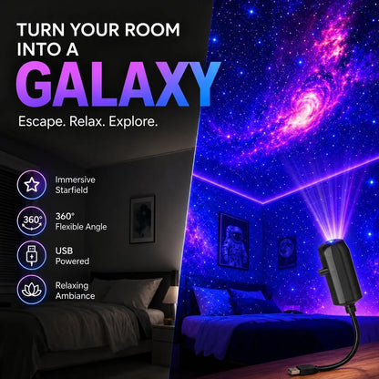 🔥Last Day Sale 50% OFF🌊Smart Holographic Star & Ocean 5D Projector