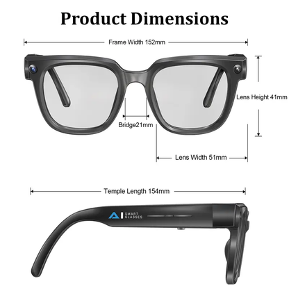 🔥Last Day Sale 50% OFF👓Smart AI Photo Glasses