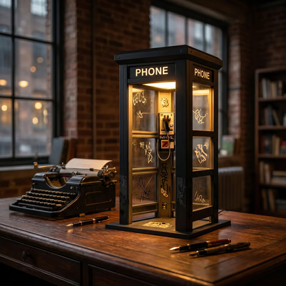 🔥Last Day Sale 50% OFF✨Vintage Phone Booth Ambient Lamp