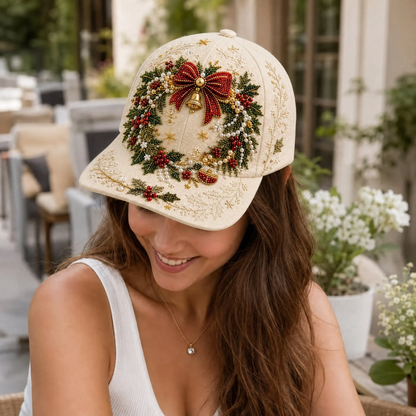 LAST DAY 50% OFF🎅🎁 Premium Christmas Beaded Hat DIY Kit