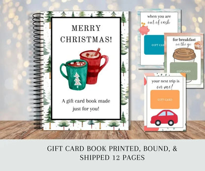LAST DAY 50% OFF🎄📚Christmas Gift Card Book - 🎁Surprises On Every Page📚Hardcover & Durability Line