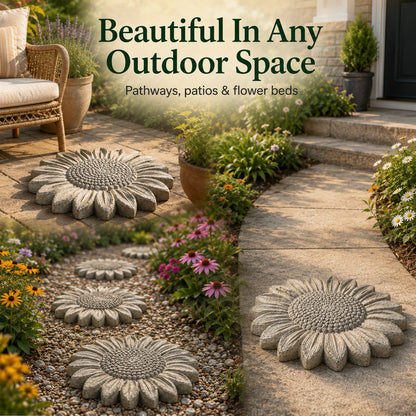 💥 LAST DAY 50% OFF - 🌻Reusable Sunflower Stepping Stone Mold