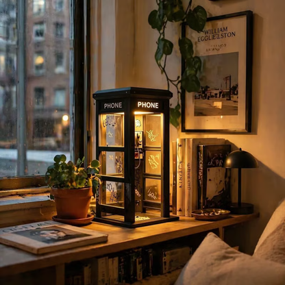 🔥Last Day Sale 50% OFF✨Vintage Phone Booth Ambient Lamp