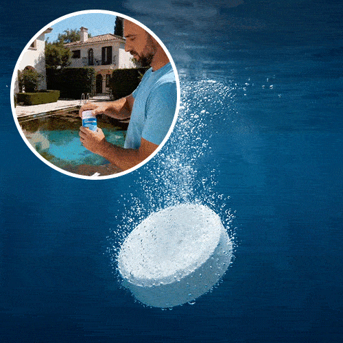 🔥Last Day Sale 50% OFF🌊Pool Cleaning Tablets with 3X Slow-Dissolve Formula