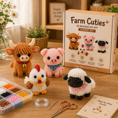 🔥Last Day Sale 50%🐇OFF3D Beaded Animal DIY Kit